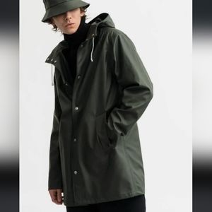 Dark Green, Unisex, Size Medium Stutterheim rain coat